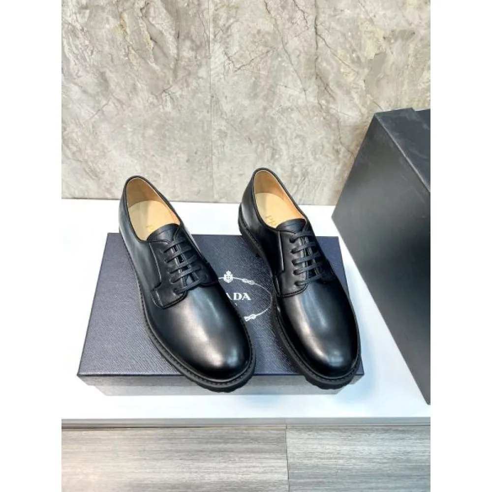 PRADA プラダ 夏のコーデにぴったり 2026 メンズ用 ビジネスシューズ 商品画像 4