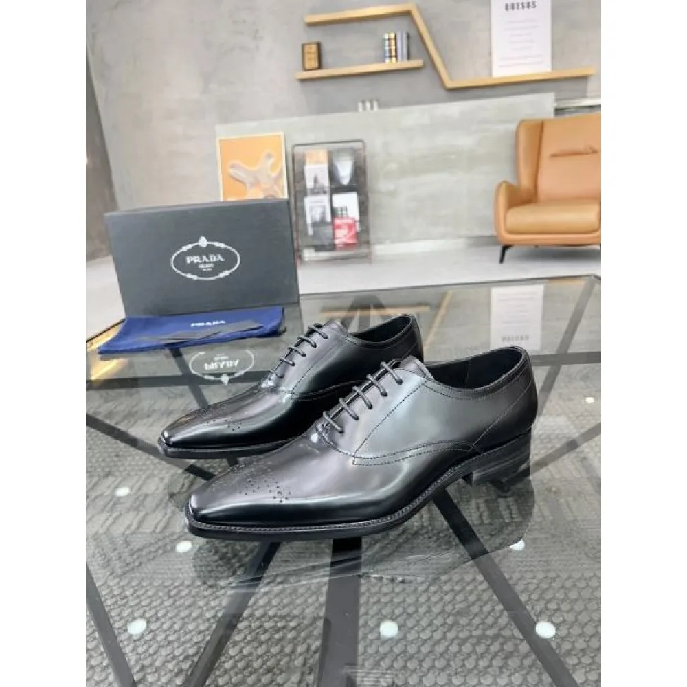 2024FW メンズ用 ビジネスシューズ PRADA プラダ 今年の秋冬先行販売新作 商品画像 3