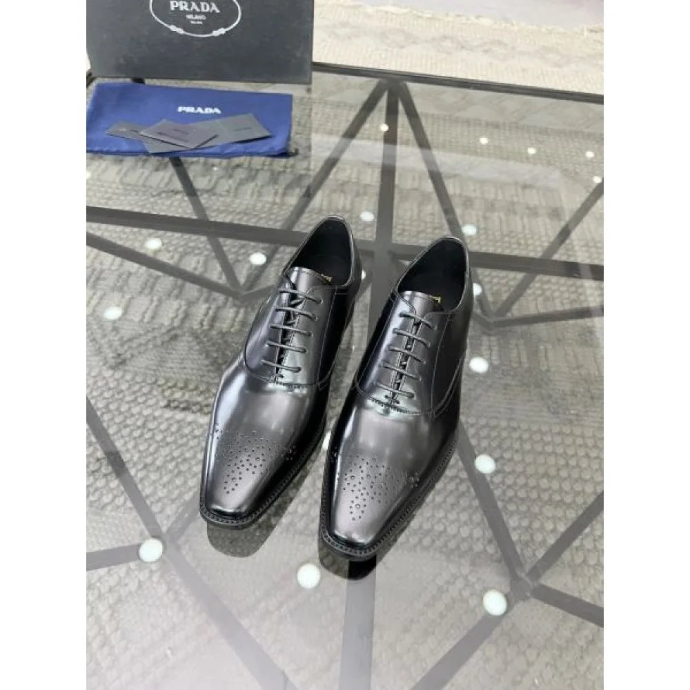 2024FW メンズ用 ビジネスシューズ PRADA プラダ 今年の秋冬先行販売新作 商品画像 4