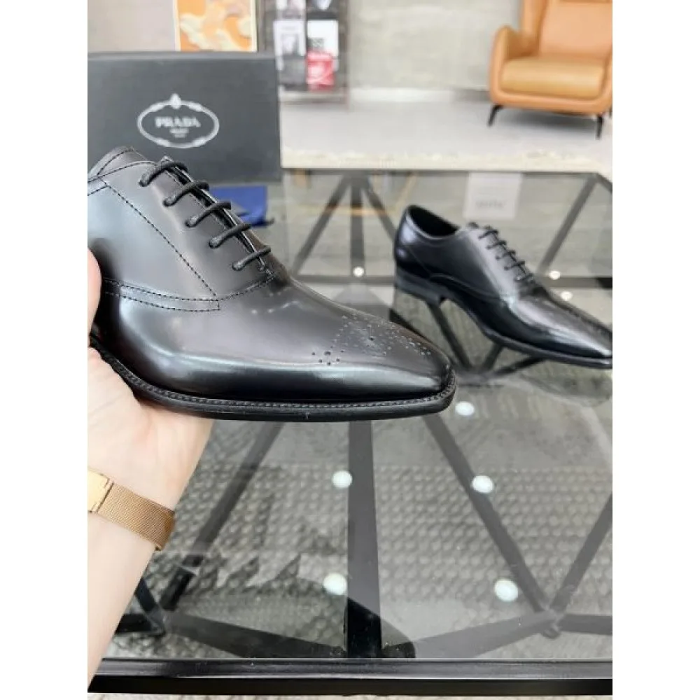 2024FW メンズ用 ビジネスシューズ PRADA プラダ 今年の秋冬先行販売新作 商品画像 6