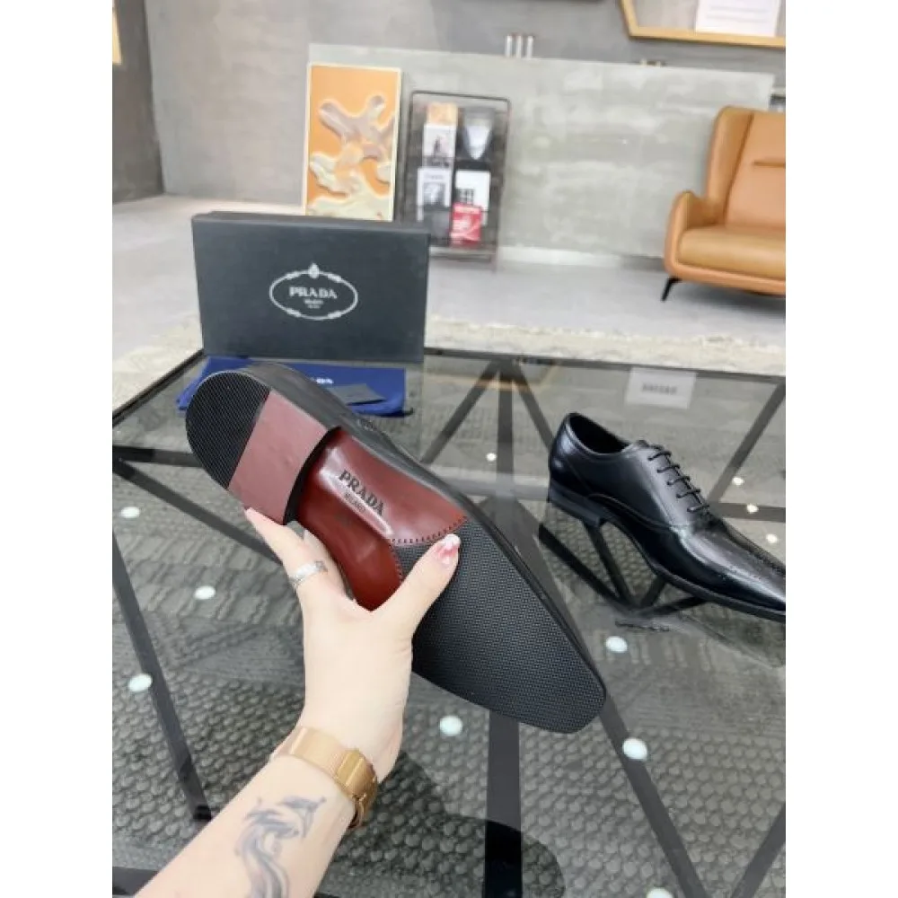 2024FW メンズ用 ビジネスシューズ PRADA プラダ 今年の秋冬先行販売新作 商品画像 9