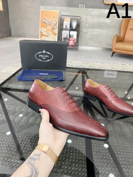 2024FW メンズ用 ビジネスシューズ PRADA プラダ 今年の秋冬先行販売新作 商品画像 10