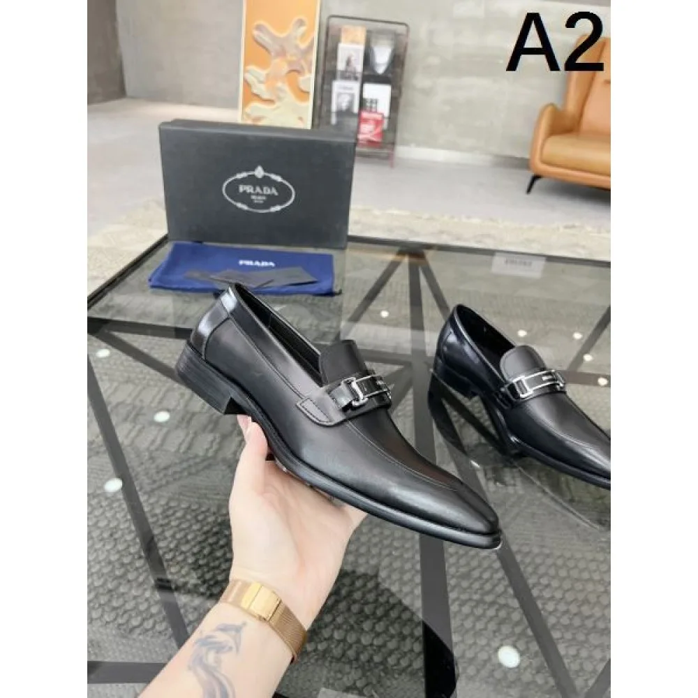 2024FW メンズ用 ビジネスシューズ PRADA プラダ 見た目以上のかっこいい 商品画像 2