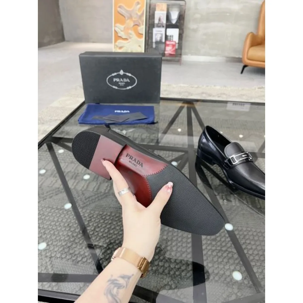 2024FW メンズ用 ビジネスシューズ PRADA プラダ 見た目以上のかっこいい 商品画像 9