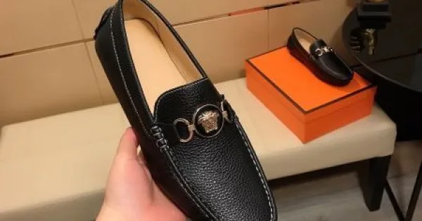 VERSACE ヴェルサーチェ 高度なデザイン 2026 メンズ用 ビジネスシューズ 商品画像 11