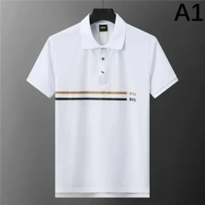 2026 夏に軽やかな印象 HUGO BOSS ヒューゴボス 半袖Tシャツ 商品画像 1