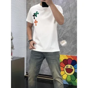 2026 着やすい色味 CHROME HEARTS クロムハーツ 半袖Tシャツ 商品画像 1