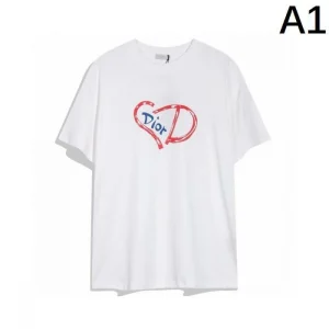 2026 レトロ感のあるデザイン DIOR ディオール 半袖Tシャツ 商品画像 1