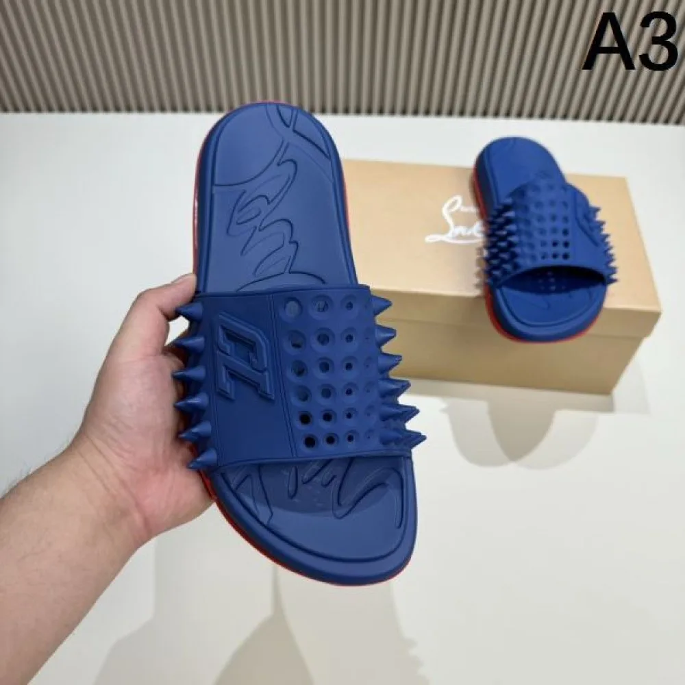 CHRISTIAN LOUBOUTIN クリスチャンルブタン 夏大人気 2026 メンズ用 スリッパ 商品画像 3