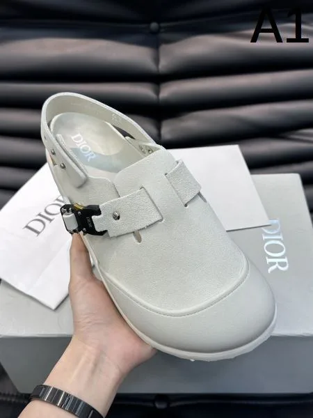 DIOR ディオール カジュアルさも強めなアイテム 2026 メンズ用 スリッパ 商品画像 10