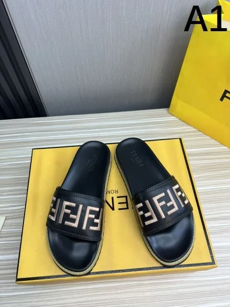 FENDI フェンデイ カジュアルさも強めなアイテム 2026 メンズ用 スリッパ 商品画像 10