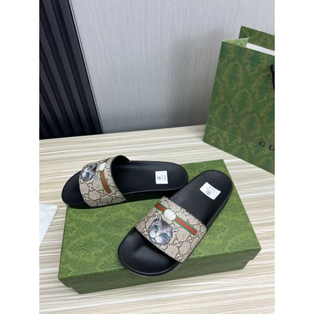 GUCCI グッチ 今季爆発的な人気定番商品 2026 メンズ用 スリッパ 商品画像 4