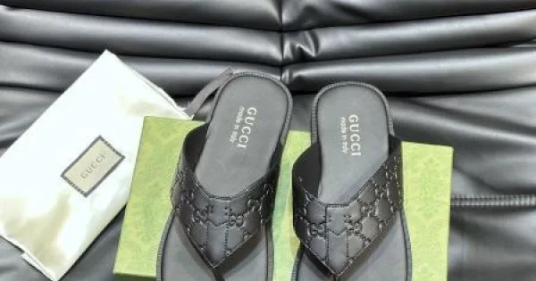 GUCCI グッチ 当たり前に取り入れる今夏新作 2026 メンズ用 スリッパ 商品画像 11