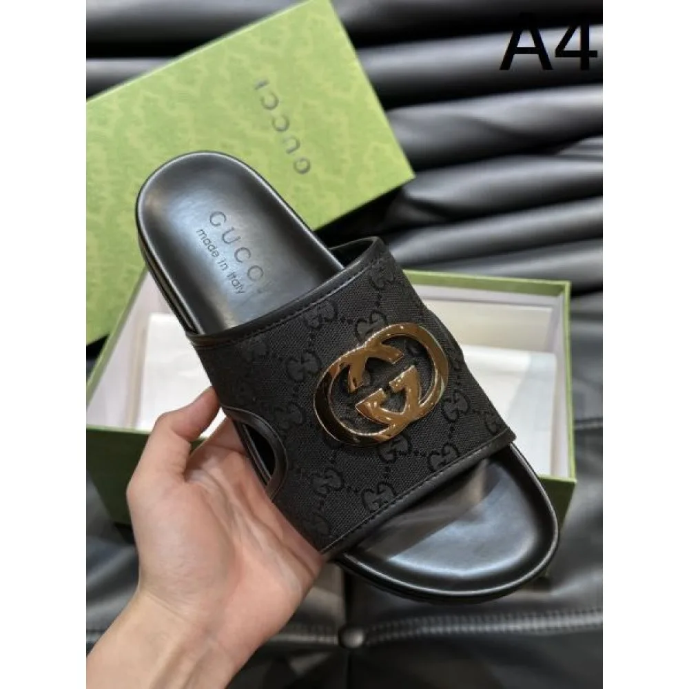GUCCI グッチ 個性的な春夏のコーディネート 2026 メンズ用 スリッパ 商品画像 4