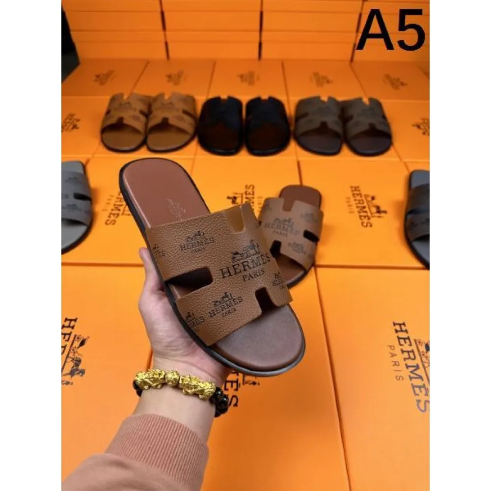 HERMES エルメス 夏新しい物ひとつは欲しい定番 2026 メンズ用 スリッパ 商品画像 5