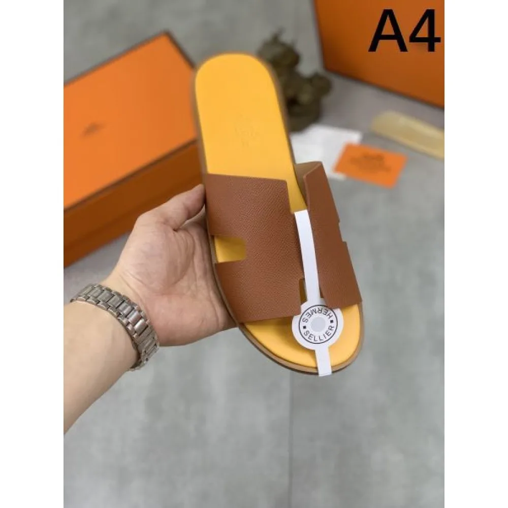 HERMES エルメス 最新トレンドファッション新着 2026 メンズ用 スリッパ 商品画像 4