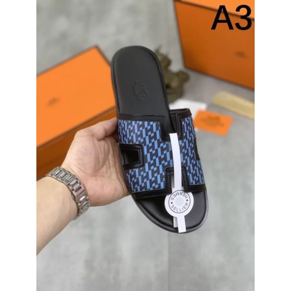 HERMES エルメス クラシックな雰囲気のトップス 2026 メンズ用 スリッパ 商品画像 3