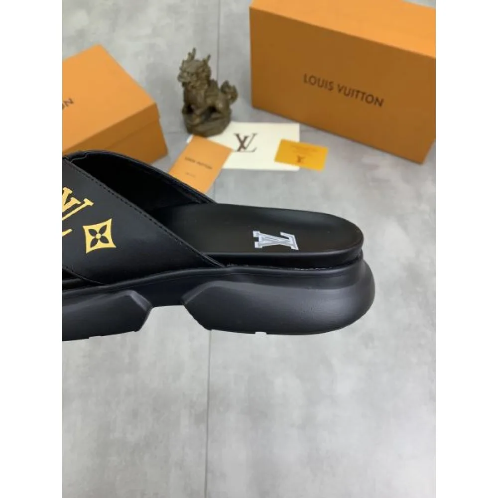 LOUIS VUITTON ルイヴィトン 今季のベスト新作 2026 メンズ用 スリッパ 商品画像 9