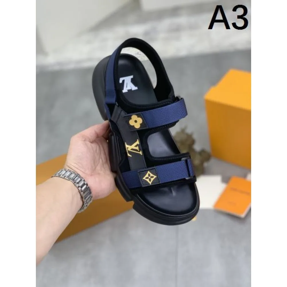 LOUIS VUITTON ルイヴィトン 抜群の人気を集め 2026 メンズ用 スリッパ 商品画像 3