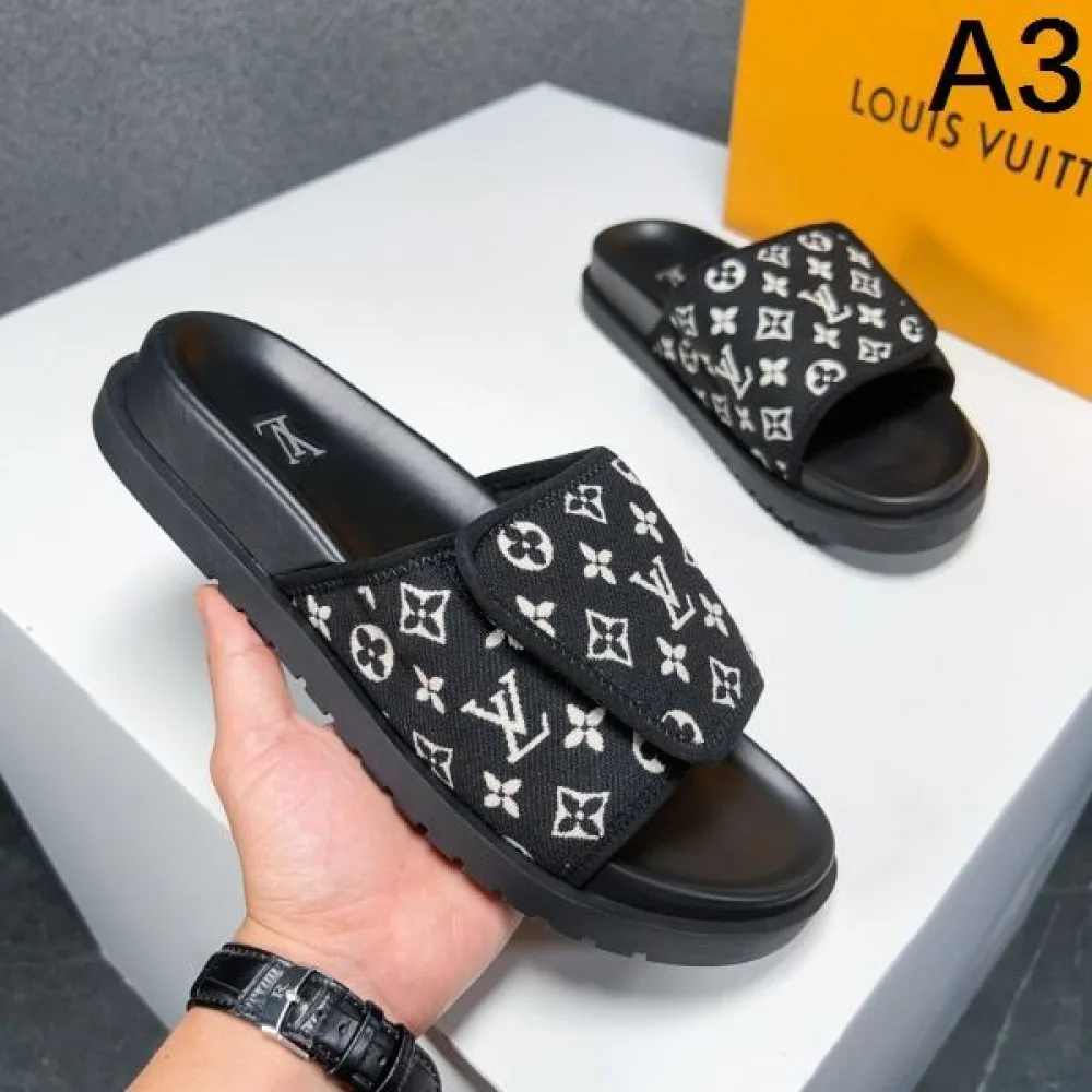 LOUIS VUITTON ルイヴィトン 絶妙な着こなしに 2026 メンズ用 スリッパ 商品画像 3