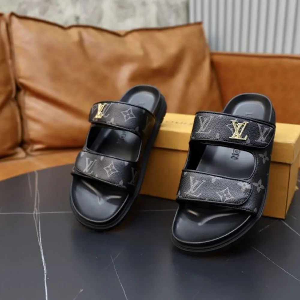 LOUIS VUITTON ルイヴィトン 夏に爆発的な人気 2026 メンズ用 スリッパ 商品画像 7