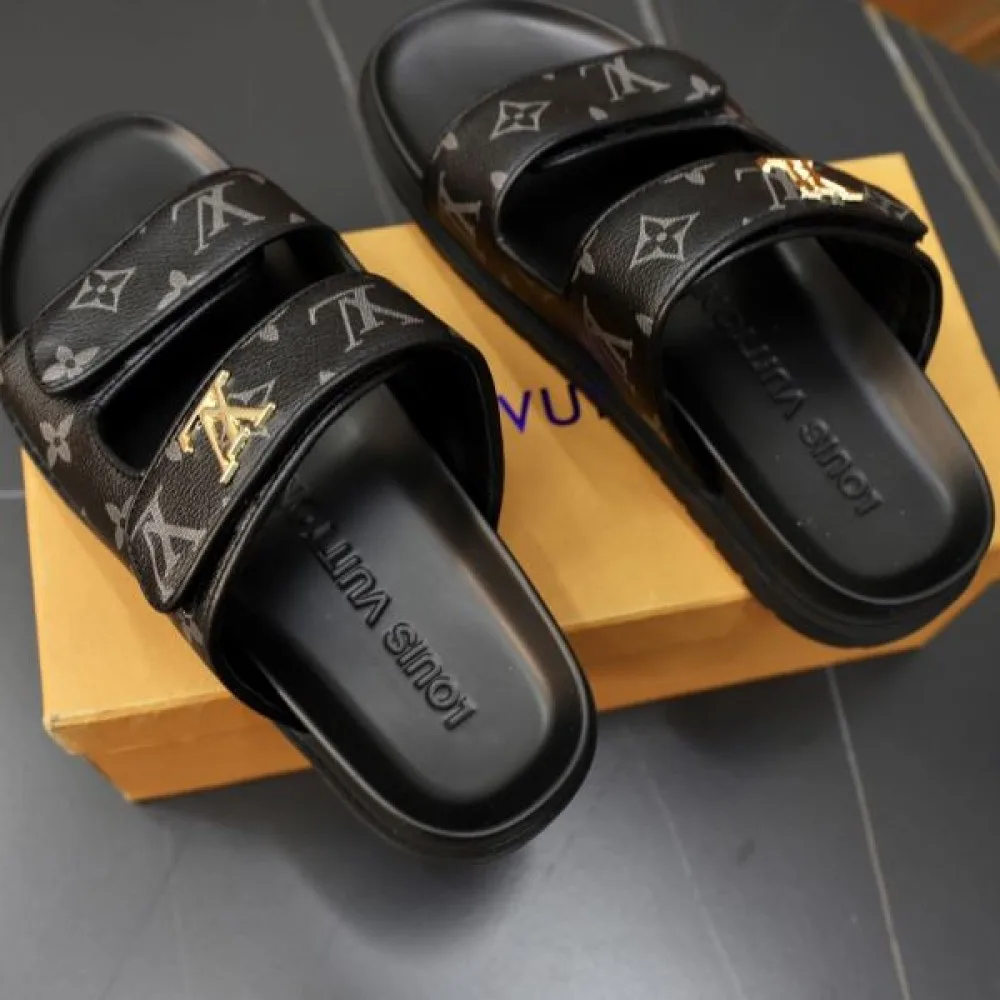 LOUIS VUITTON ルイヴィトン 夏に爆発的な人気 2026 メンズ用 スリッパ 商品画像 8