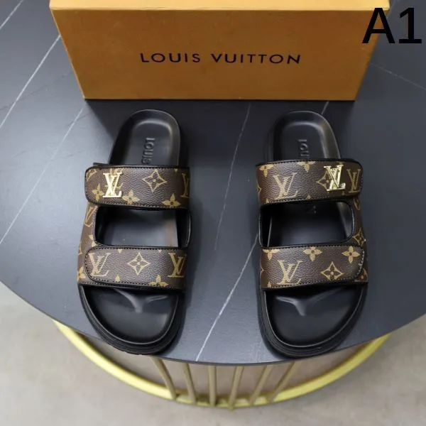 LOUIS VUITTON ルイヴィトン 夏に爆発的な人気 2026 メンズ用 スリッパ 商品画像 10