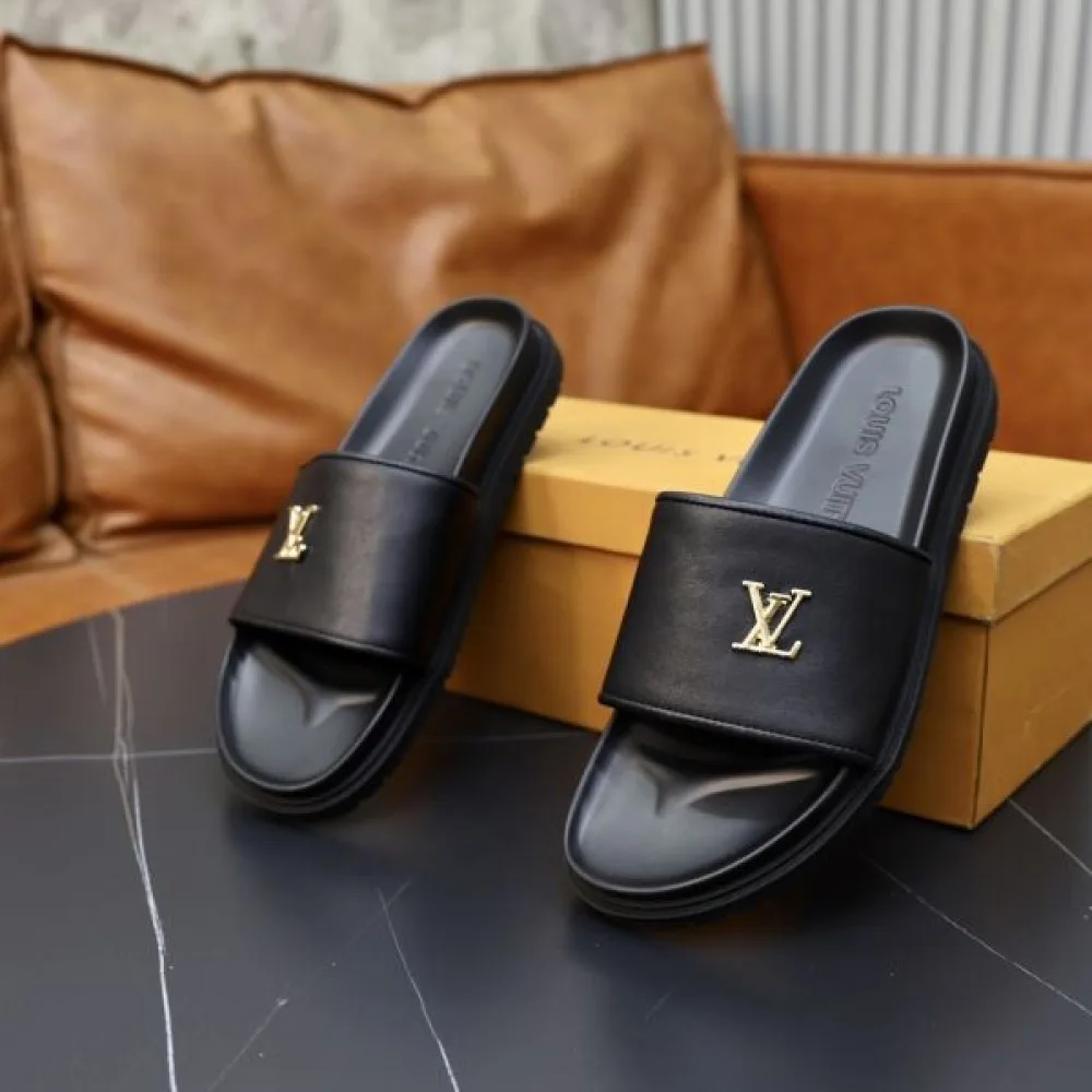 LOUIS VUITTON ルイヴィトン 人気を抑えて新品 2026 メンズ用 スリッパ 商品画像 7