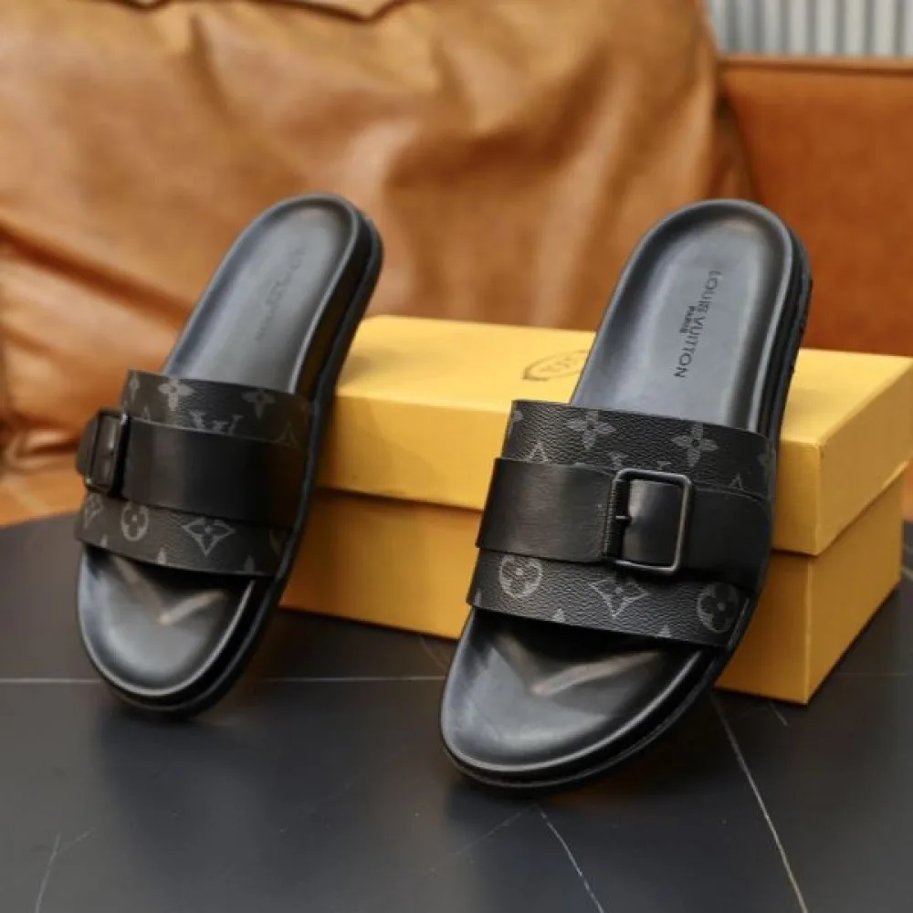 LOUIS VUITTON ルイヴィトン 季節を問わず活躍し 2026 メンズ用 スリッパ 商品画像 7