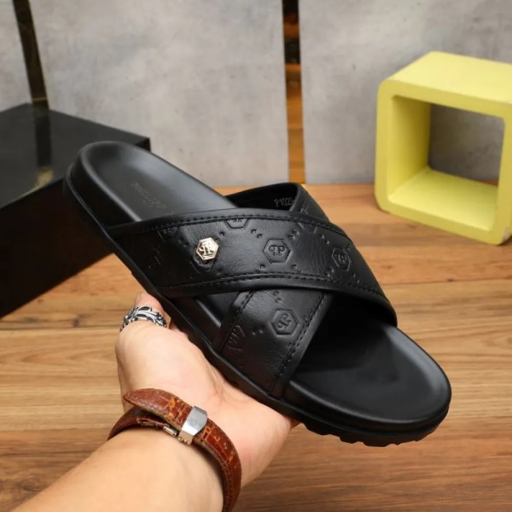 PHILIPP PLEIN フィリッププレイン 超大特価大人気 2026 メンズ用 サンダル 商品画像 4