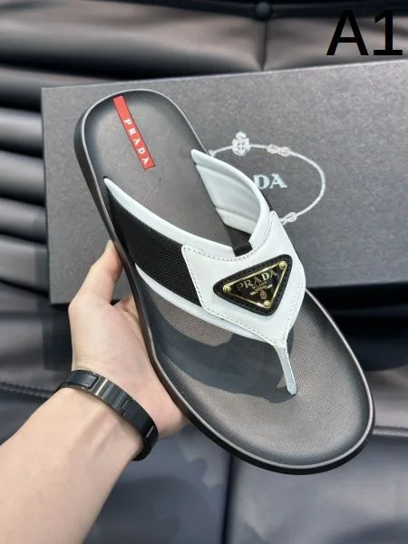 PRADA プラダ セレブが今シーズン手に入れ 2026 メンズ用 スリッパ 商品画像 10