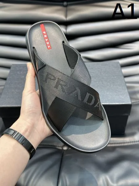 PRADA プラダ おしゃれに見せるキーワード 2026 メンズ用 スリッパ 商品画像 10