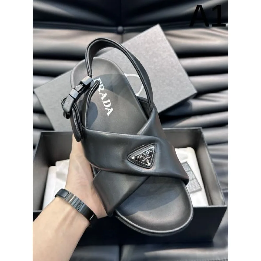 PRADA プラダ 数年愛用しても人気アイテム 2026 メンズ用 スリッパ 商品画像 1