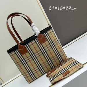 夏気分を盛り上げる 2026 トートバッグ BURBERRY バーバリー 商品画像 1