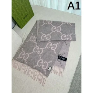 2024FW スカーフ GUCCI グッチ 秋らしいきれい色のように 商品画像 1