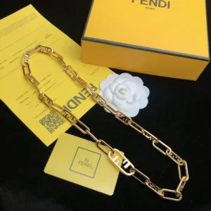 夏季新作に狙うファン殺到 2026 ネックレス FENDI フェンデイ 商品画像 1