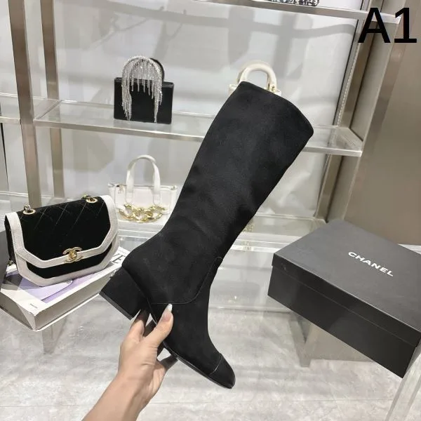 CHANEL シャネル 2024FW レディース用 ブーツ 海外大人気アイテム 商品画像 10