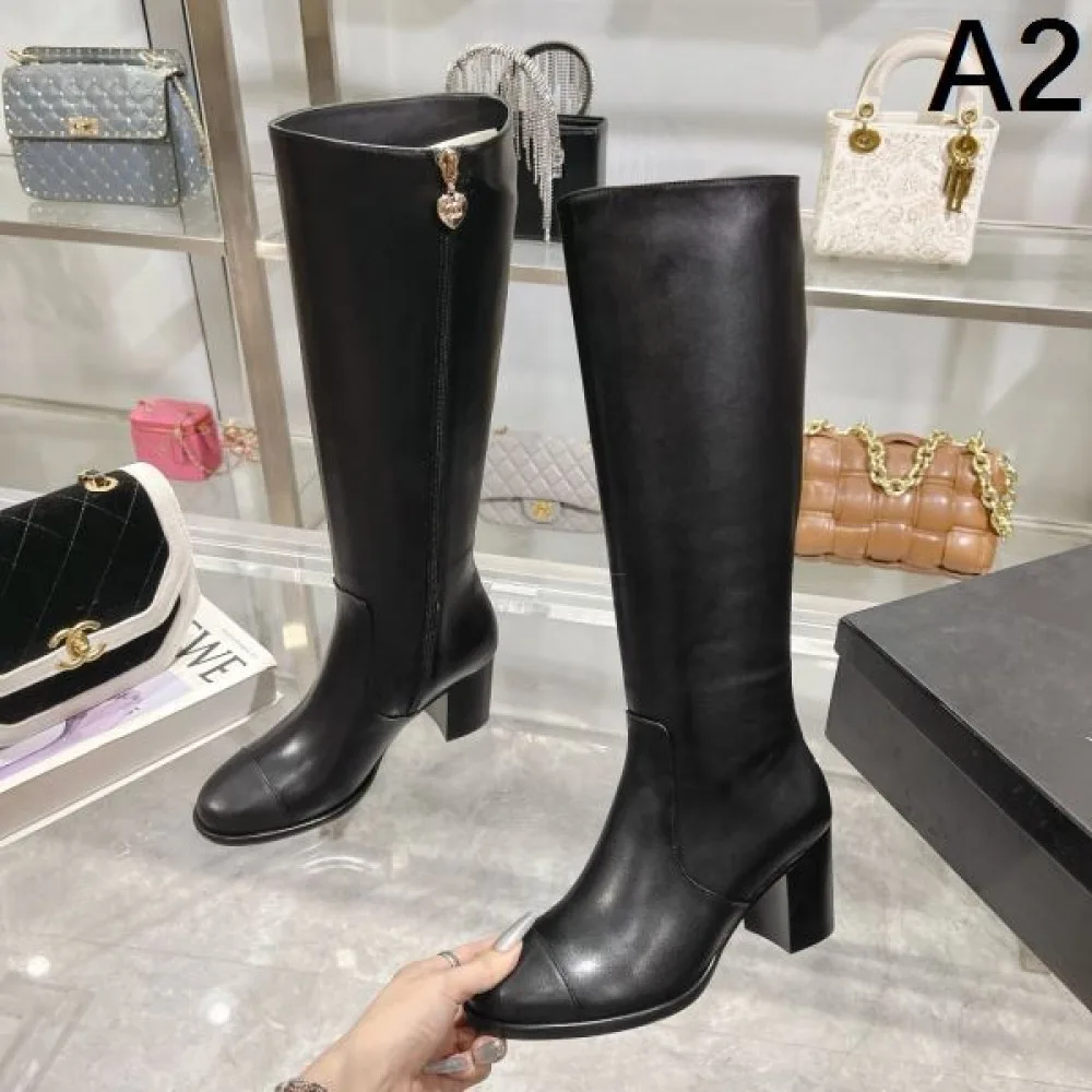 CHANEL シャネル 2024FW レディース用 ブーツ 安定感のある秋新作 商品画像 2