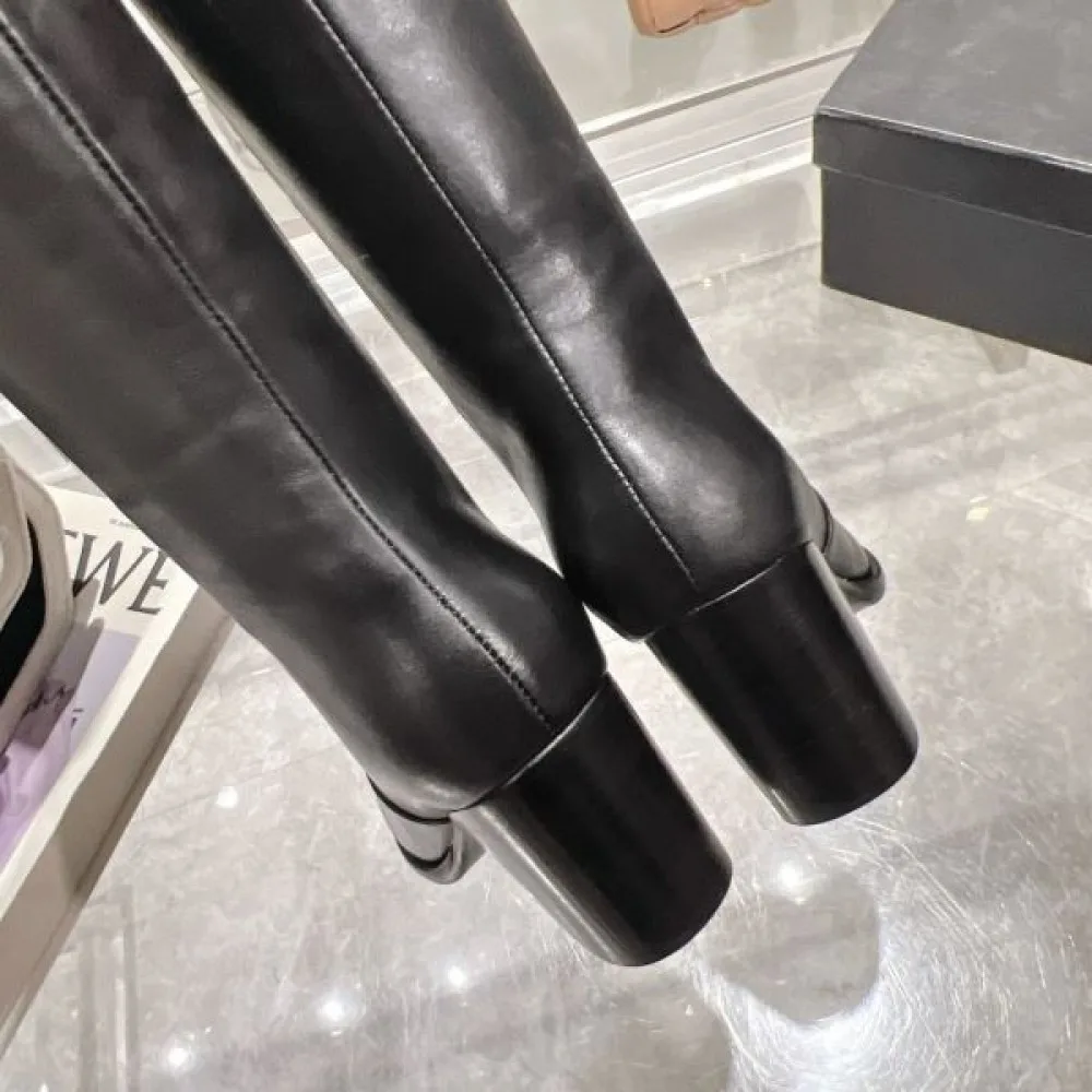 CHANEL シャネル 2024FW レディース用 ブーツ 安定感のある秋新作 商品画像 8
