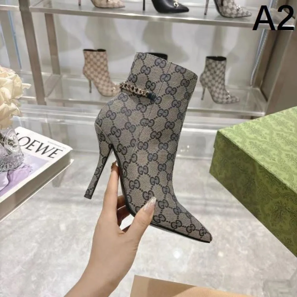 GUCCI グッチ 2024FW レディース用 ブーツ 大人の色気を印象に 商品画像 2