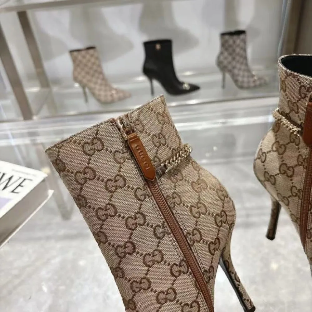 GUCCI グッチ 2024FW レディース用 ブーツ 大人の色気を印象に 商品画像 7