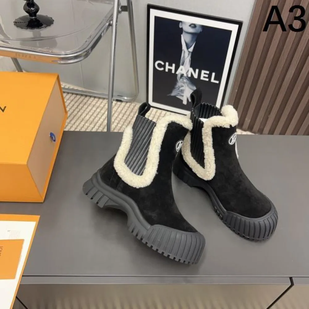 LOUIS VUITTON ルイヴィトン 2024FW レディース用 ブーツ セレブ愛用上品 商品画像 3