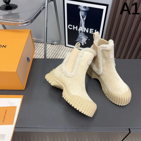 LOUIS VUITTON ルイヴィトン 2024FW レディース用 ブーツ セレブ愛用上品 商品画像 10