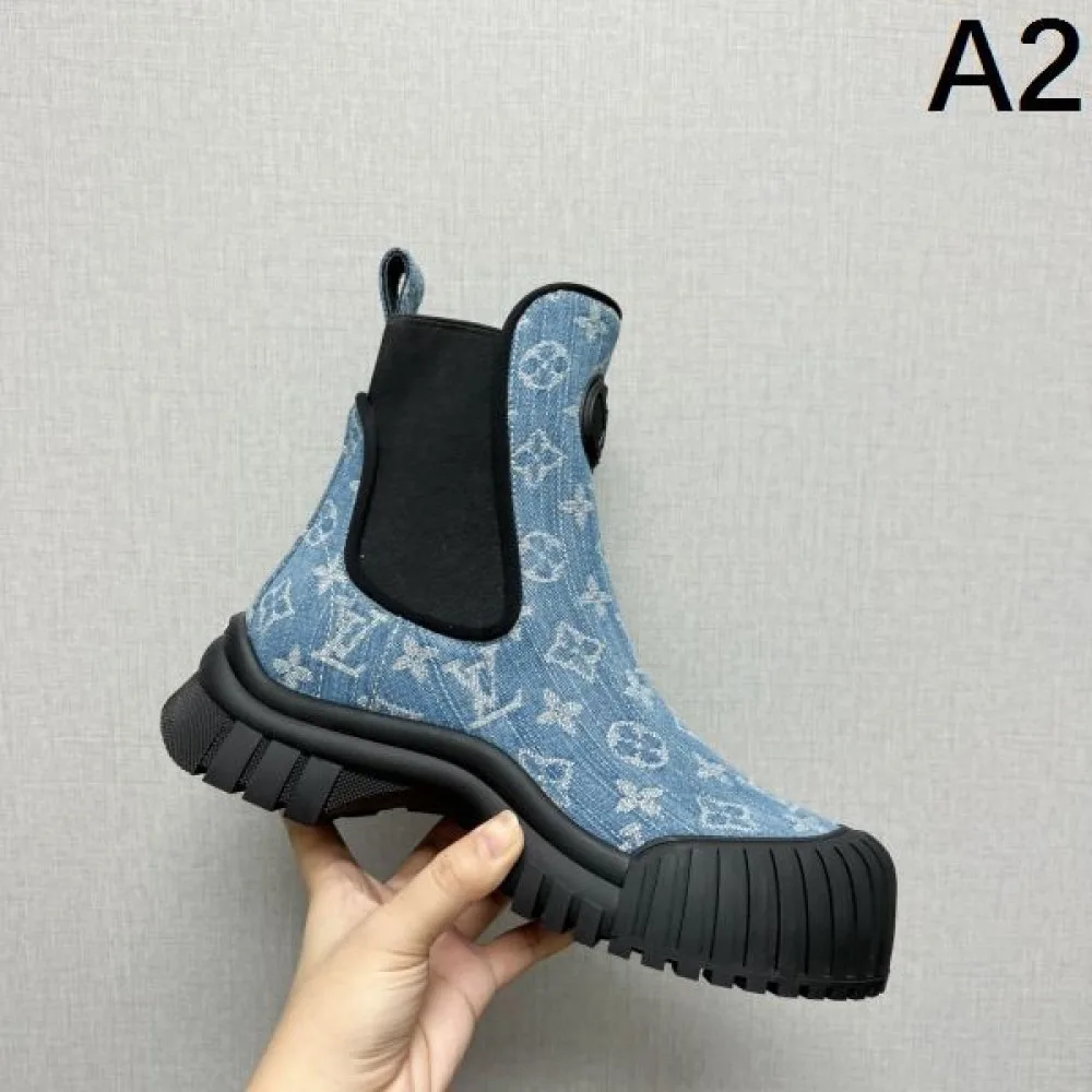 LOUIS VUITTON ルイヴィトン 2024FW レディース用 ブーツ シックな色合い 商品画像 2