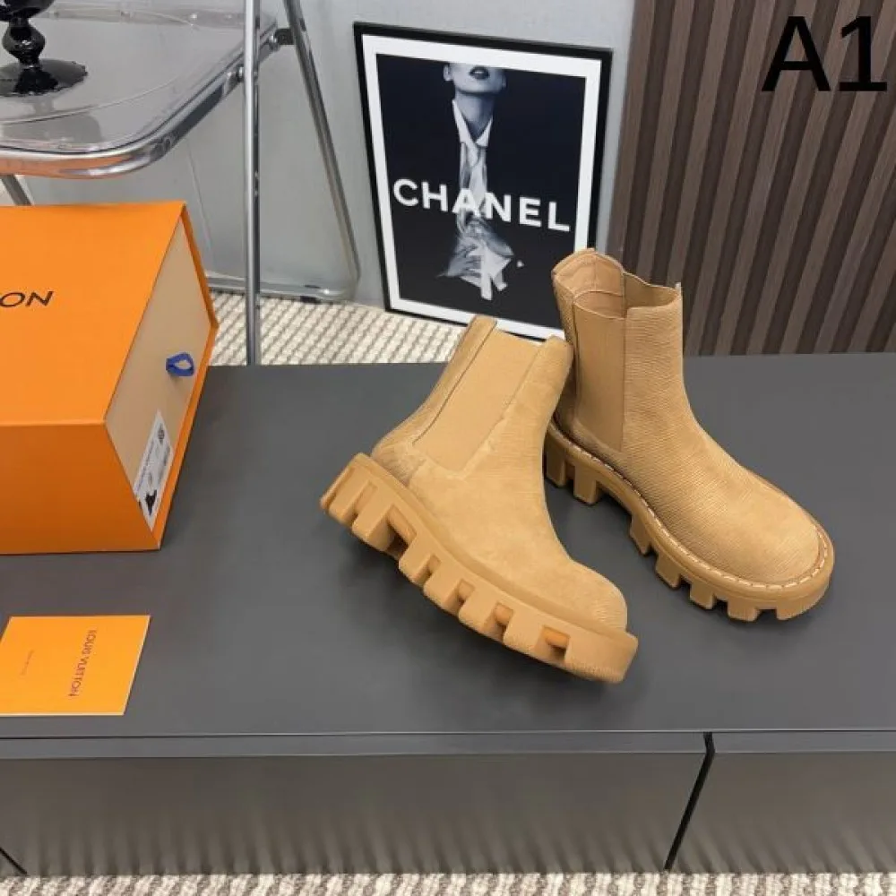 LOUIS VUITTON ルイヴィトン 2024FW レディース用 ブーツ 大人気お得安い 商品画像 1