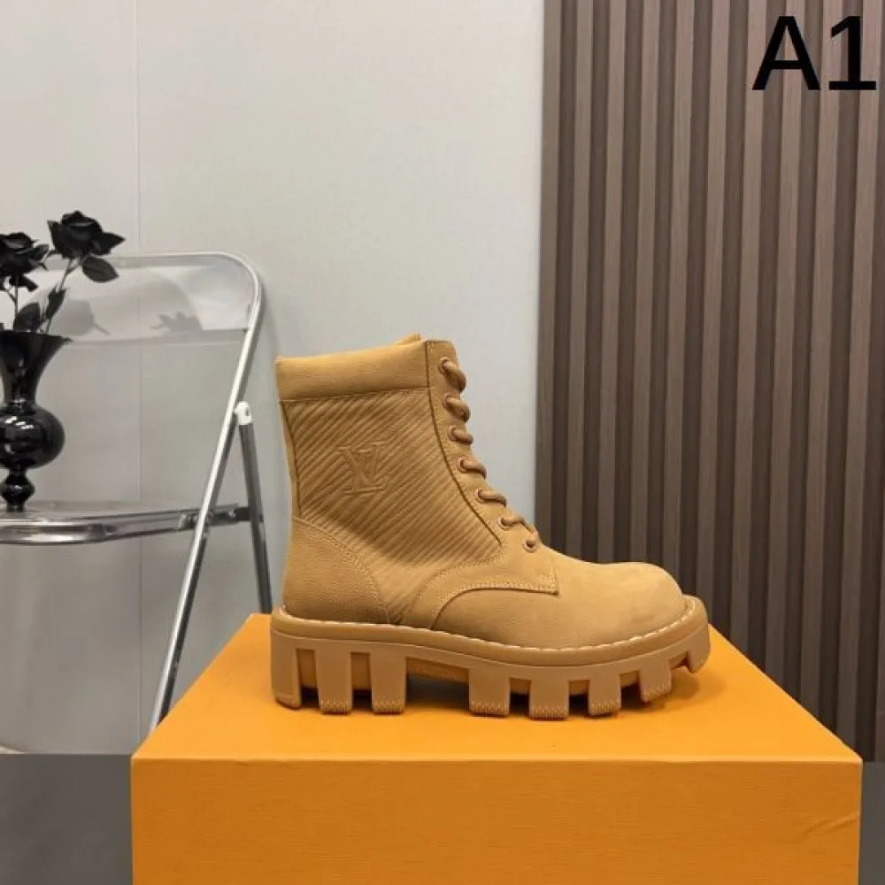 LOUIS VUITTON ルイヴィトン 2024FW レディース用 ブーツ 大人シンプルな 商品画像 1