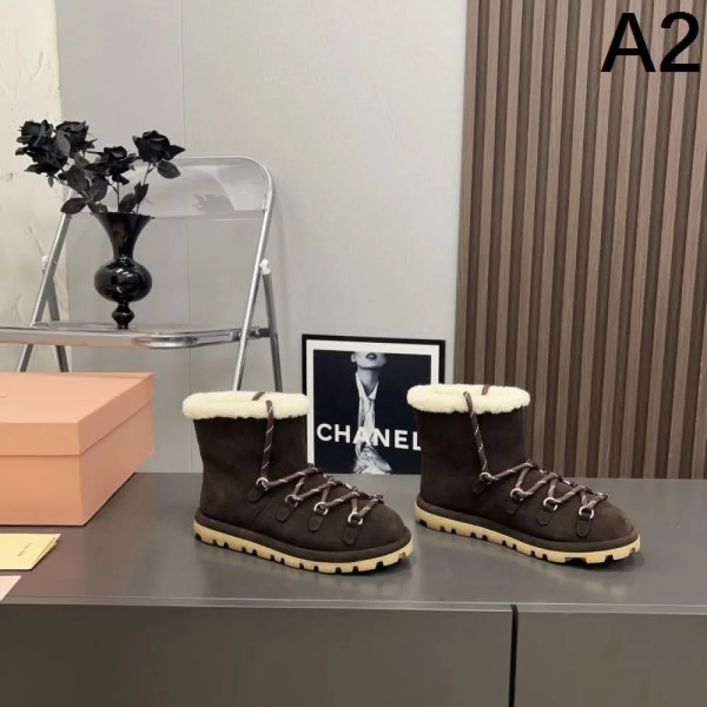 MIU MIU ミュウミュウ 2024FW レディース用 ブーツ 人気定番大人気 商品画像 2