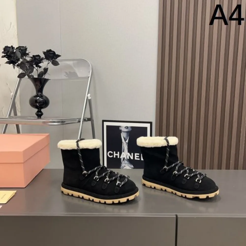 MIU MIU ミュウミュウ 2024FW レディース用 ブーツ 人気定番大人気 商品画像 4