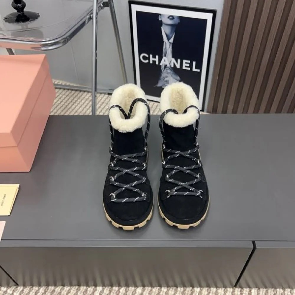 MIU MIU ミュウミュウ 2024FW レディース用 ブーツ 人気定番大人気 商品画像 5