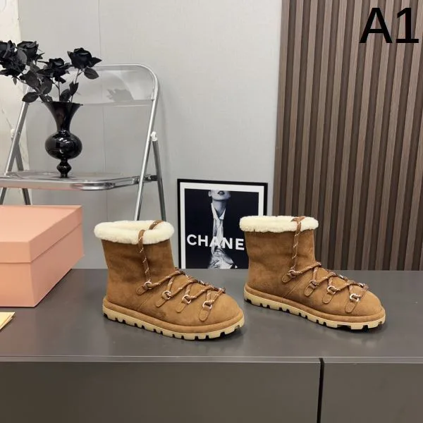 MIU MIU ミュウミュウ 2024FW レディース用 ブーツ 人気定番大人気 商品画像 10